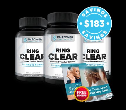 Ring Clear 3 Bottle Package